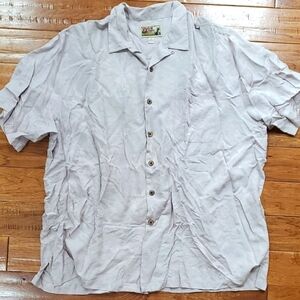 Tiki Classics Silk Button Down Shirt